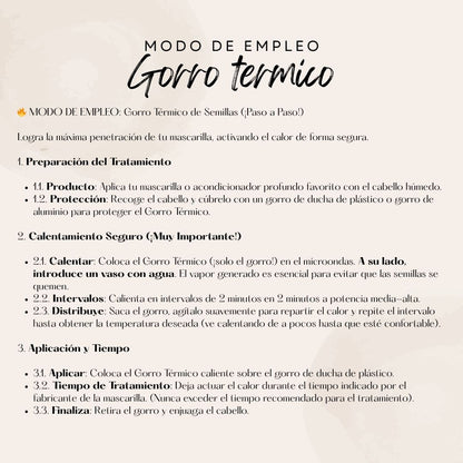 Gorro Termico de semillas - Agus.tito.curly