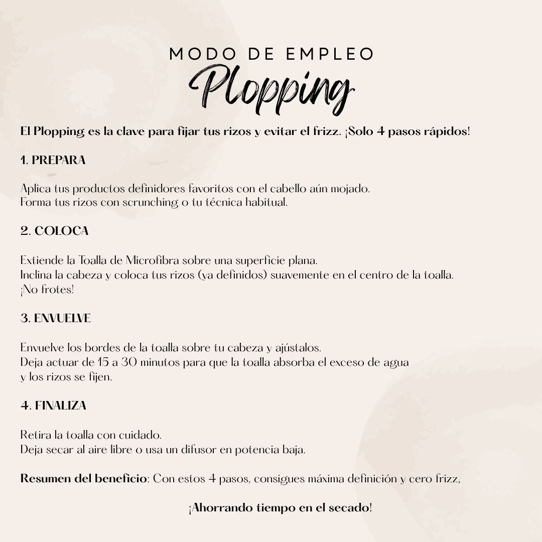 Toalla de Microfibra (Plopping) - Agus.tito.curly