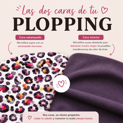 ✨ LA PRIMERA TOALLA DE PLOPPING DISEÑADA ESPECIALMENTE PARA CABELLOS TEÑIDOS